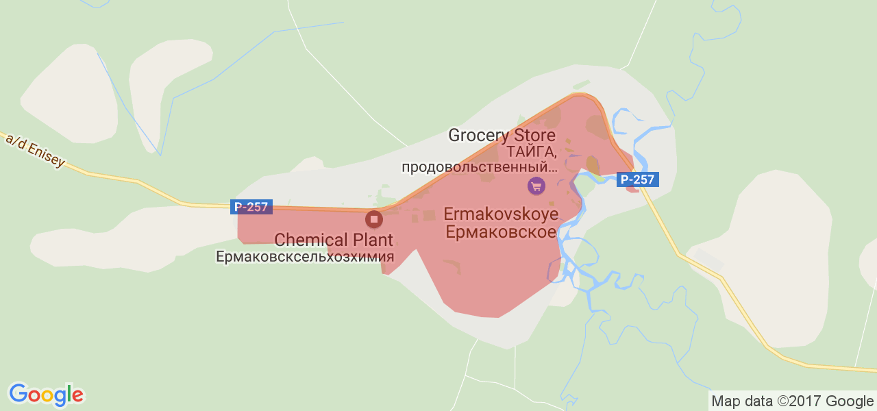 Карта вологда ермаково