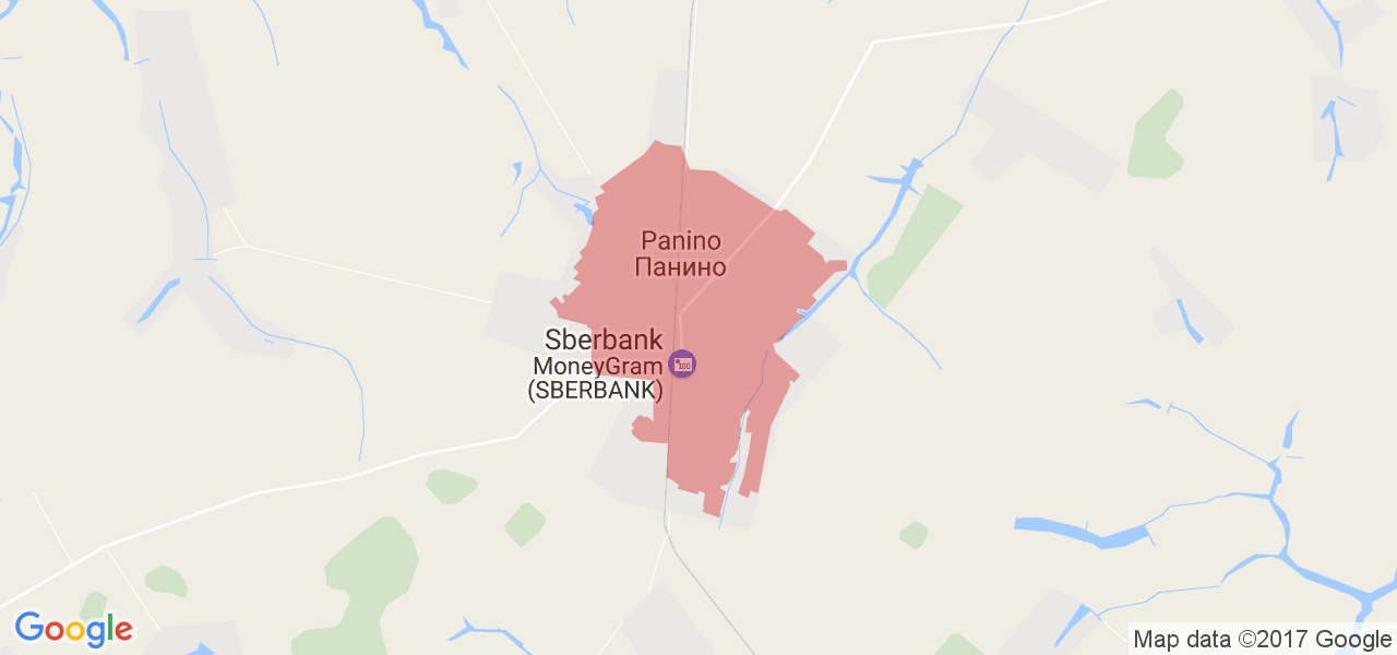 Панино воронеж карта