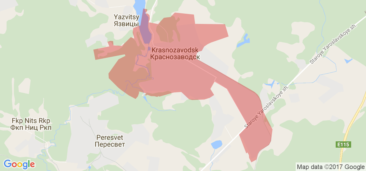 Краснослободск гугл карта