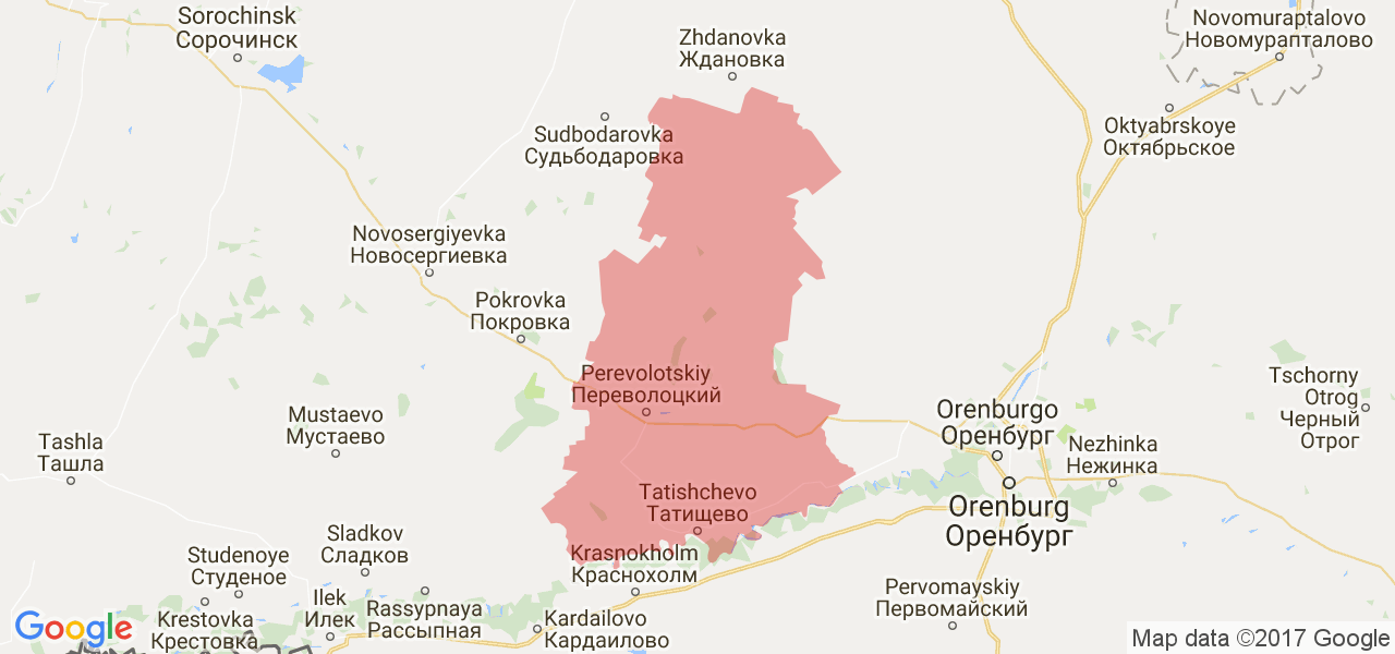 Карта оренбургской области переволоцкого района оренбургской области