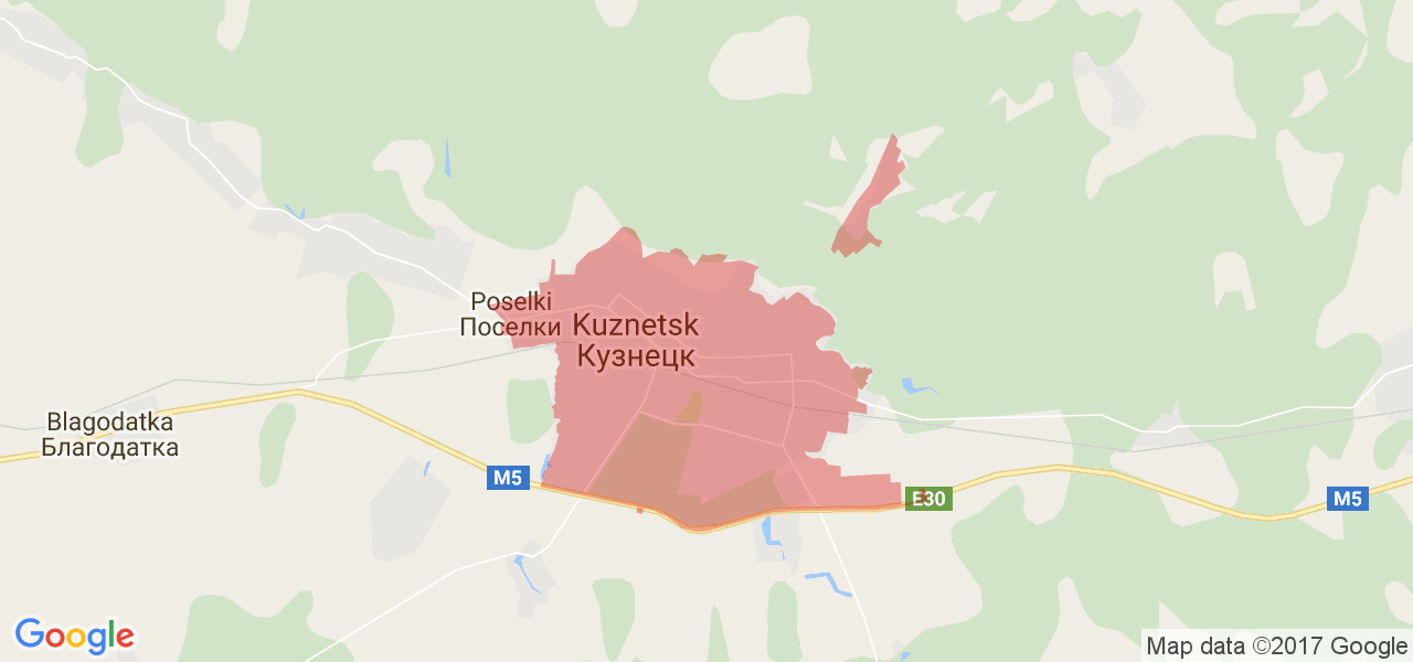 Карта г кузнецка пензенской области с улицами и домами