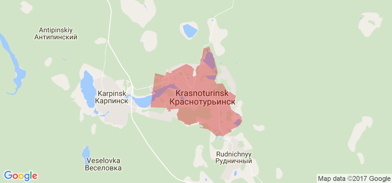 Карта краснотурьинск рюмина 15