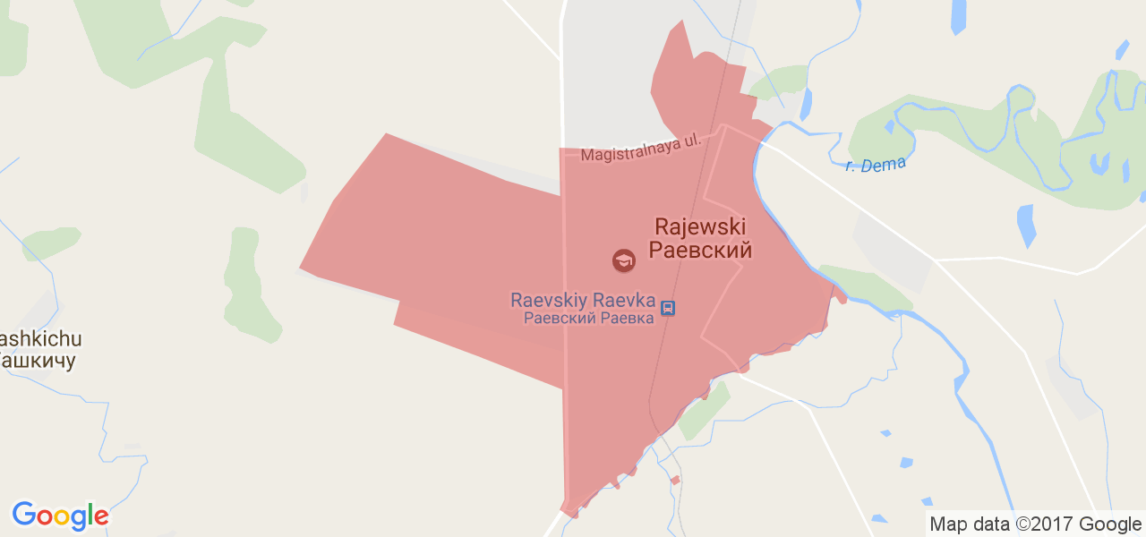 Давлеканово раевка карта