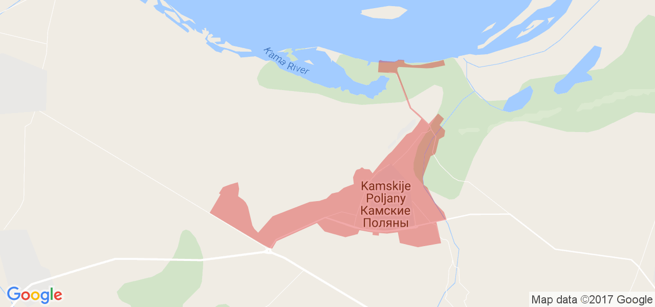 Кам поляны карта