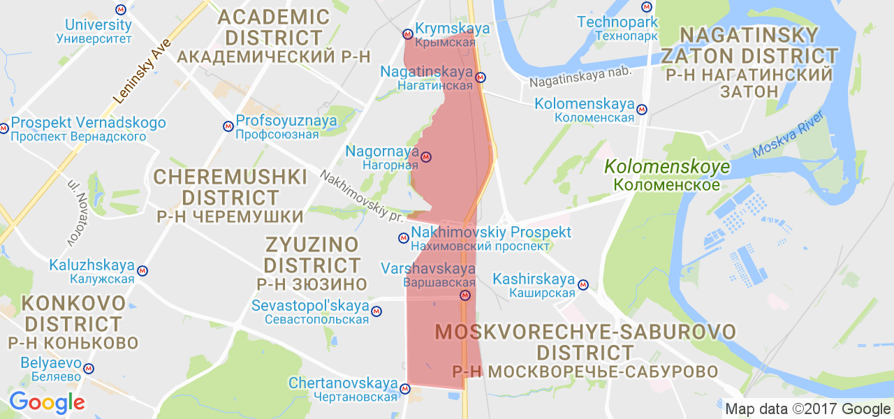 Карта колледжей москвы