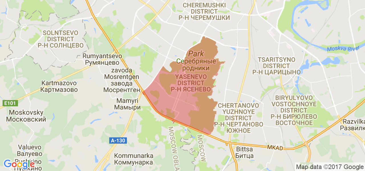 Ясенево район москвы округ