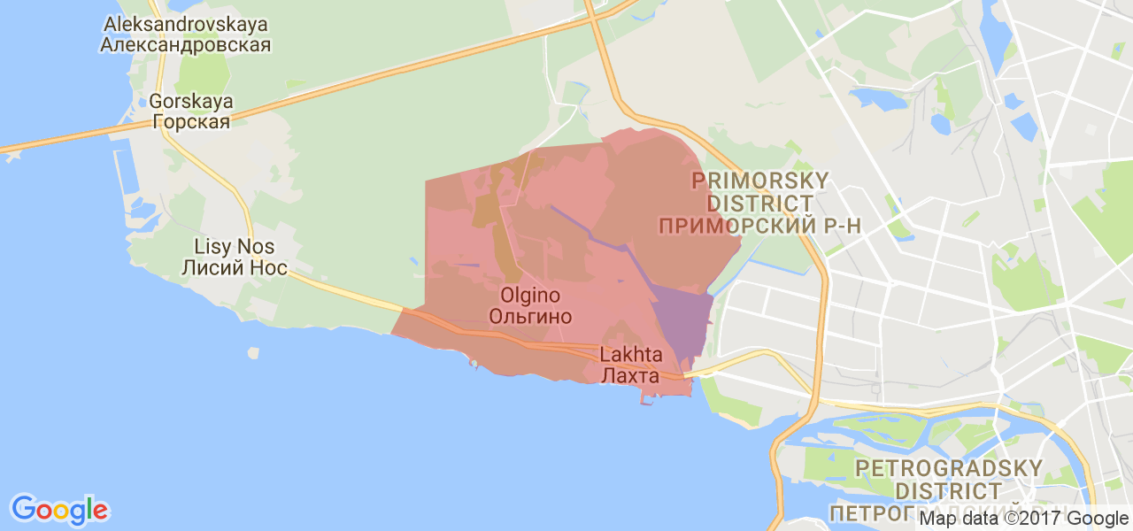 Карта село ольгино