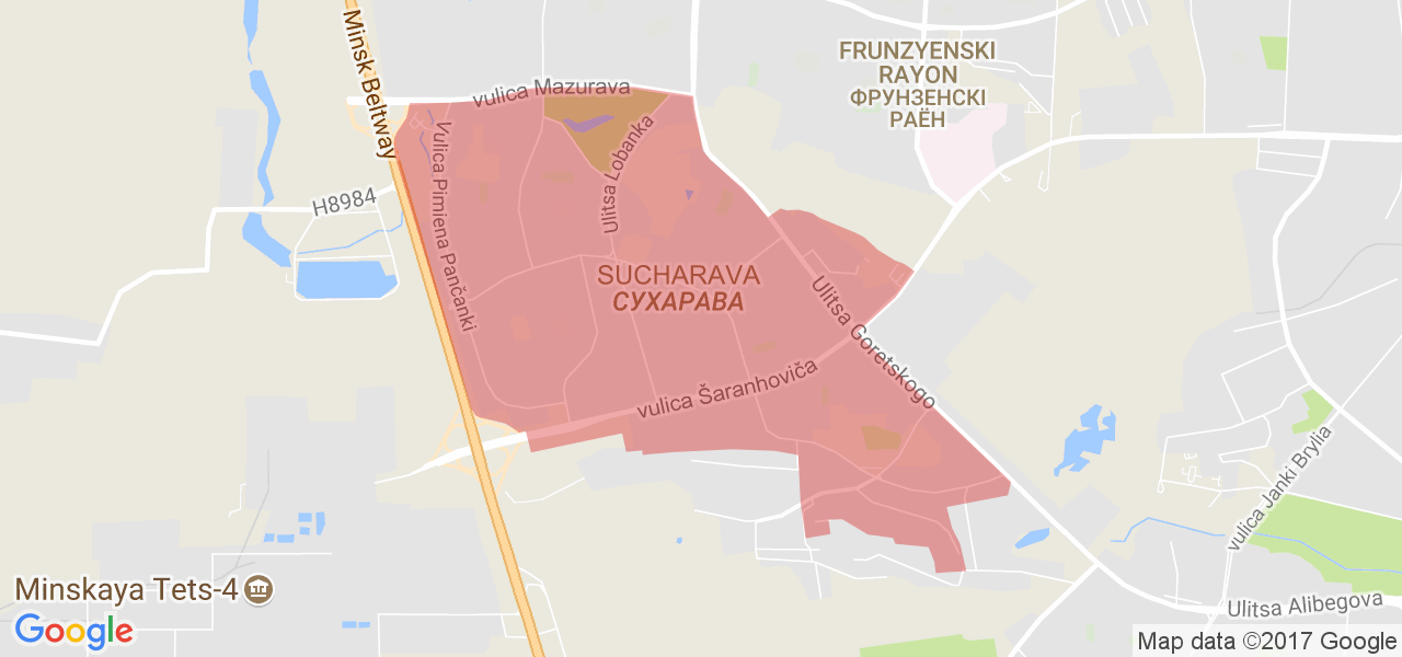 Карта сухарево