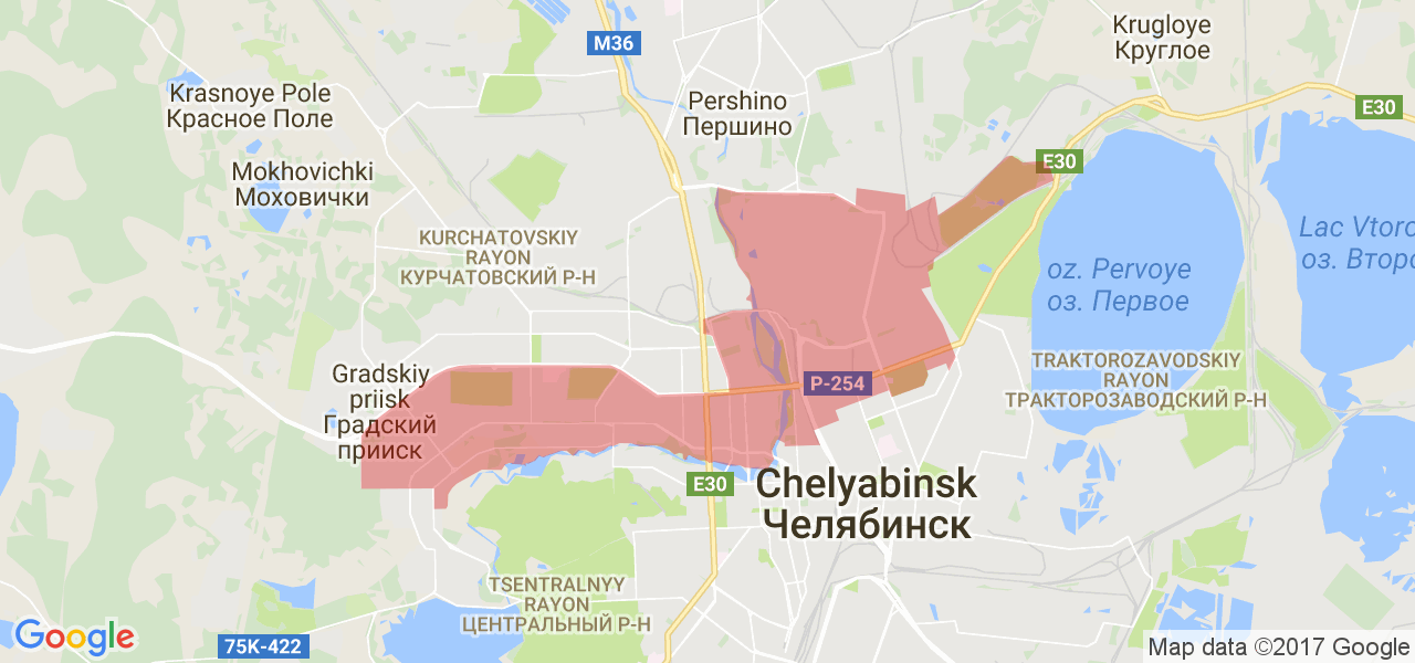 Карта чмз в челябинске