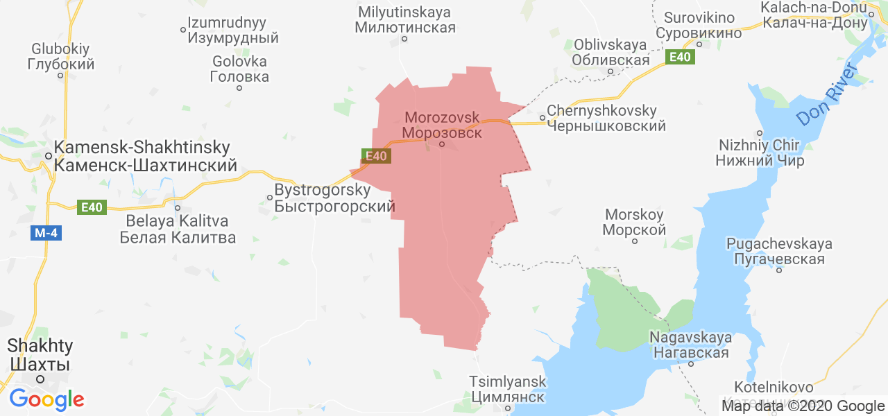 Карта морозовск гугл