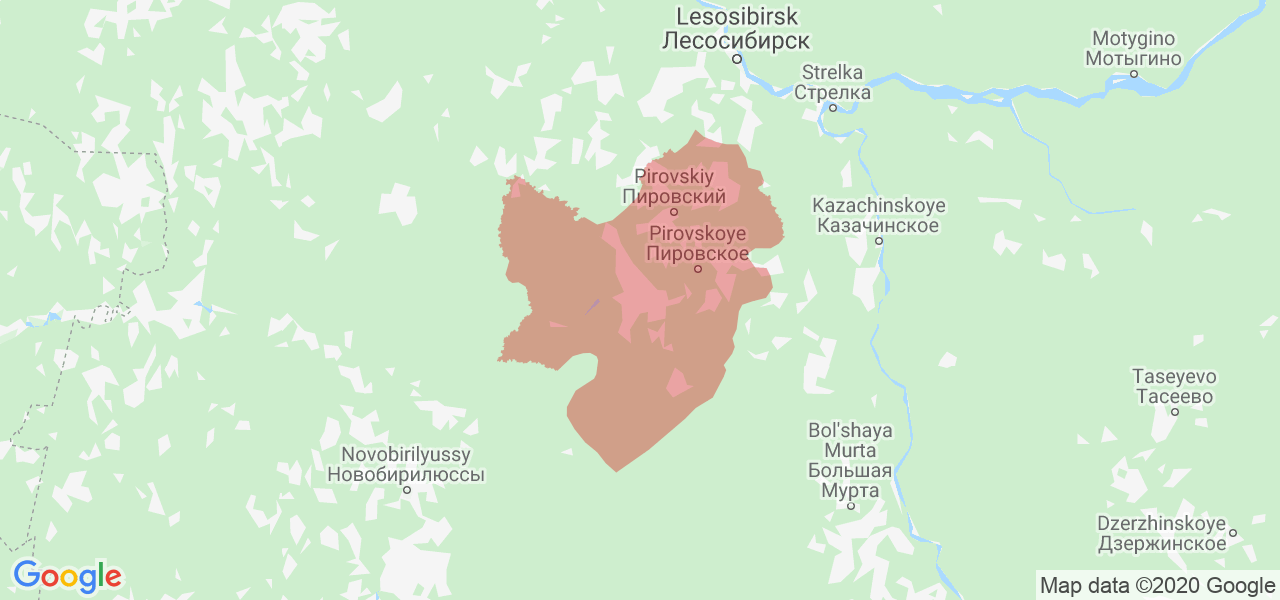 Карта бирилюсского района красноярского края