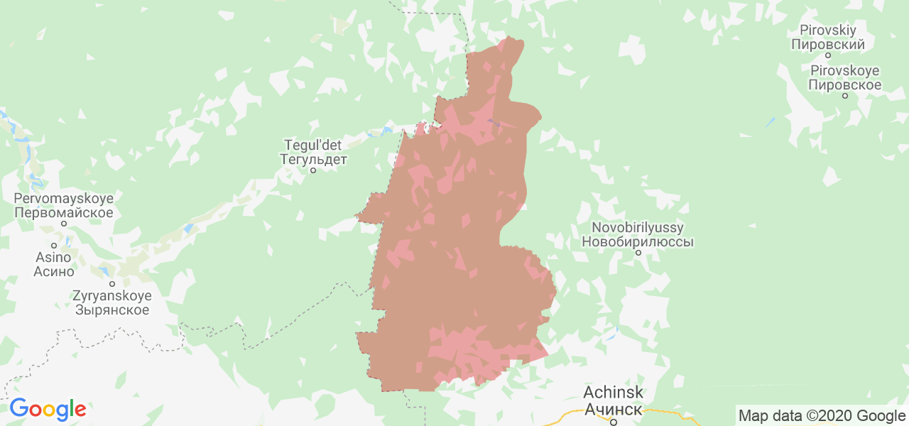 Воронцово красноярский край карта