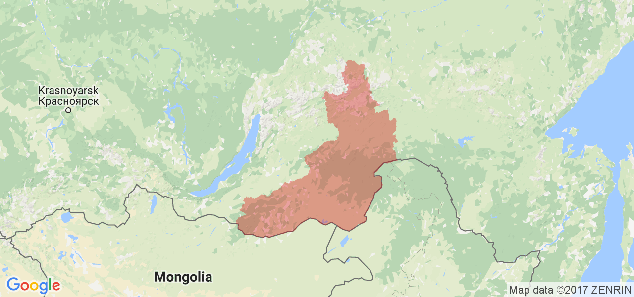 Забайкальский край на карте россии с городами подробная фото