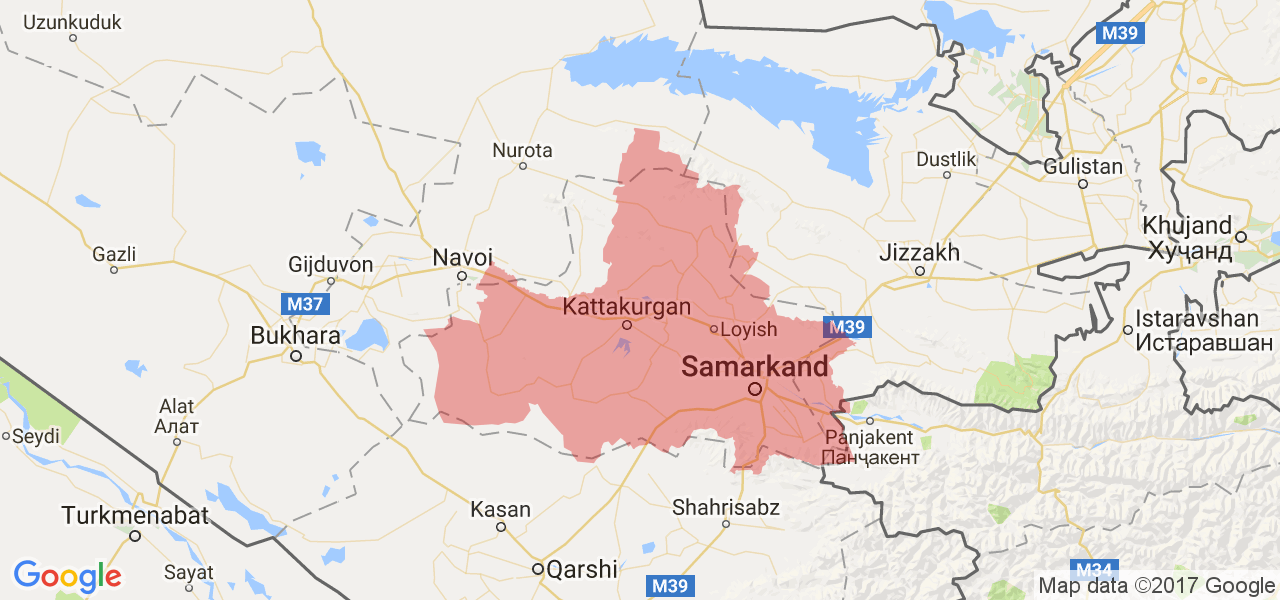 Самаркандская область на картинке